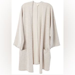 Donni Ribbed Sweater Coat